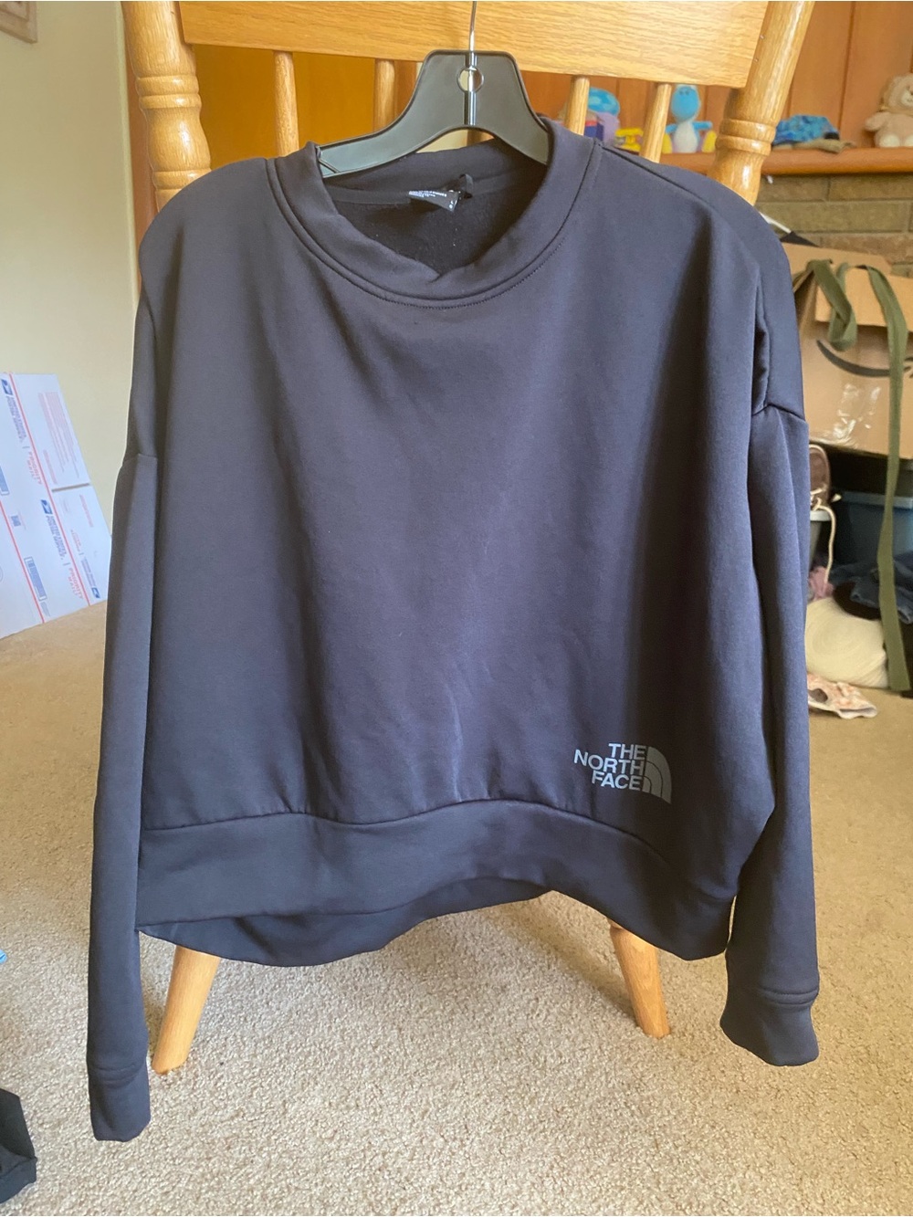 The North Face Women’s Horizon Performance Fleece Crewneck Black Size L